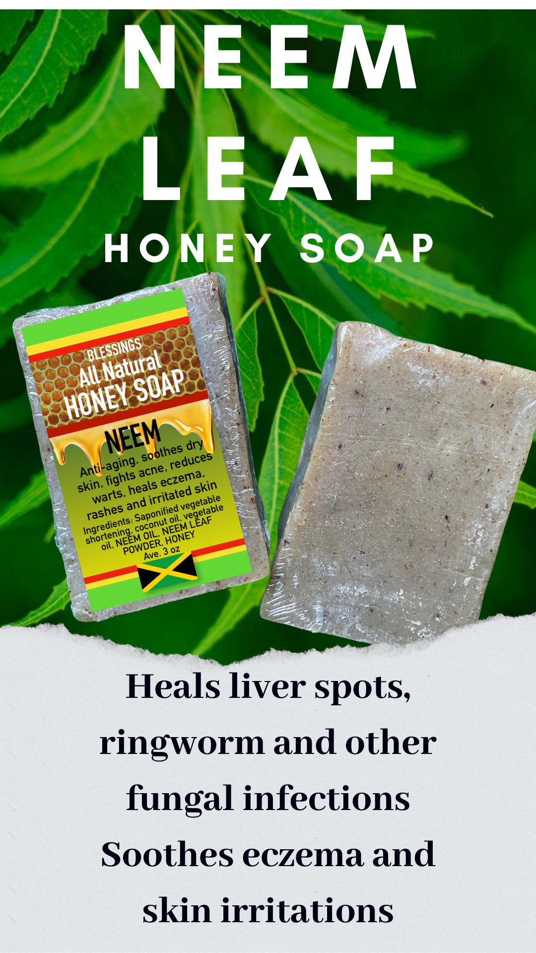 Honey Neem Oil Soap