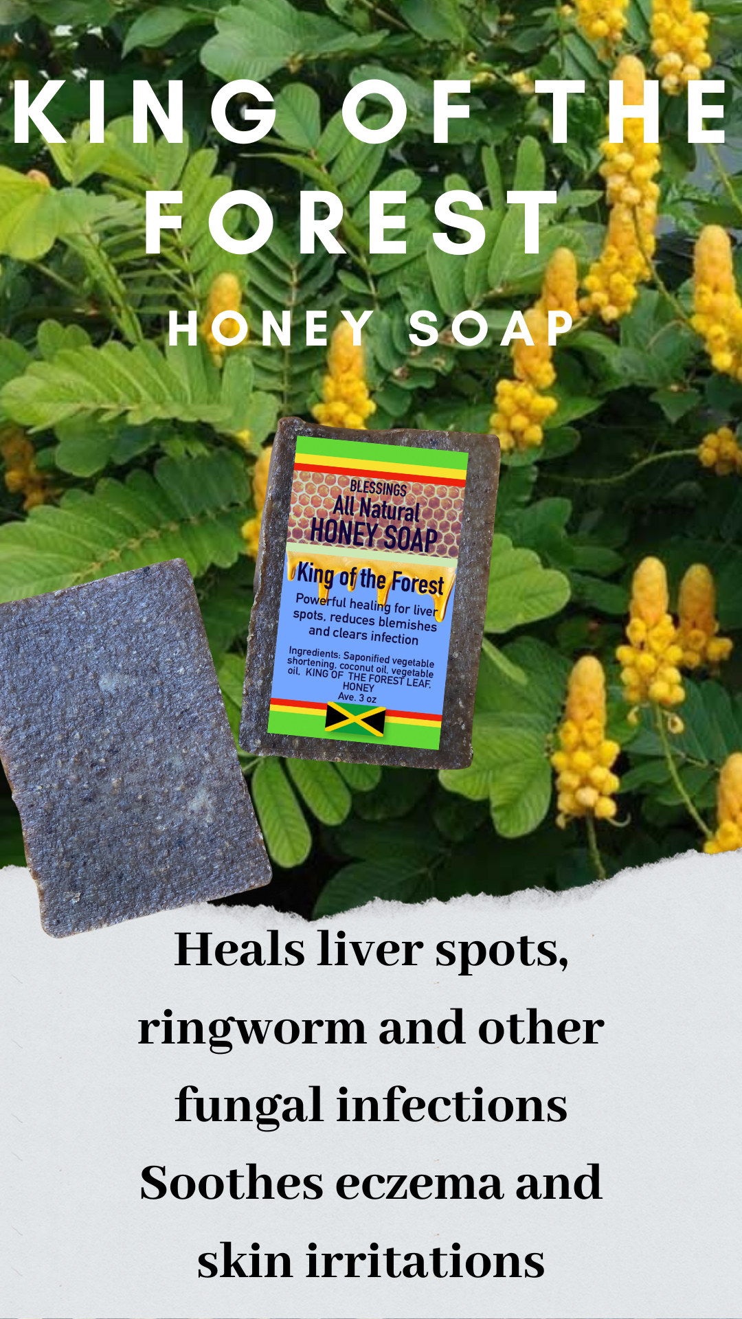 Honey King of the Forest Soap