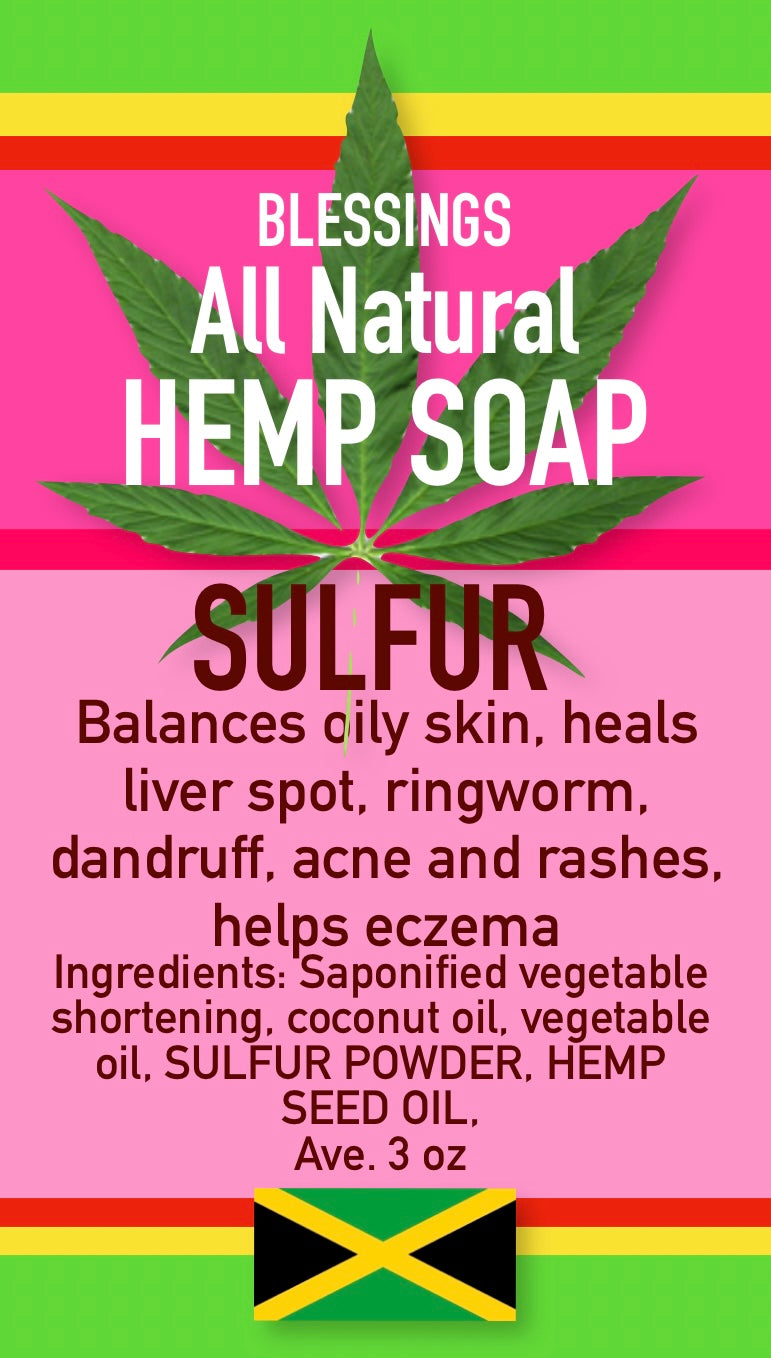 Hemp Sulfur Soap