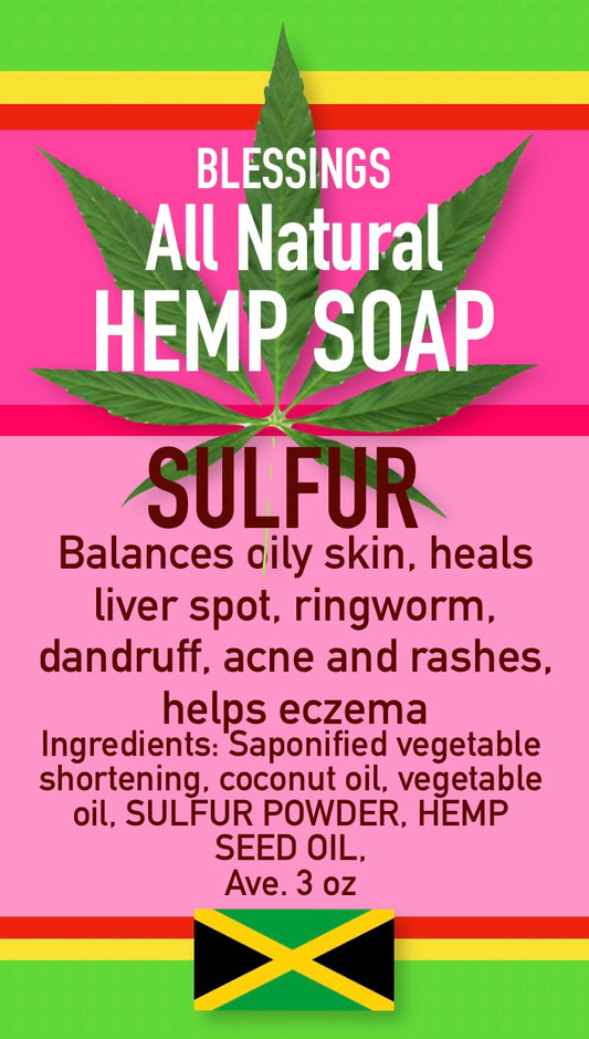 Hemp Sulfur Soap