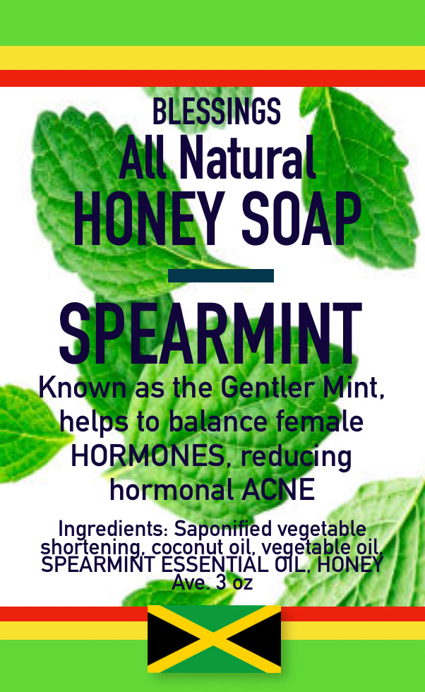 Honey Spearmint Soap