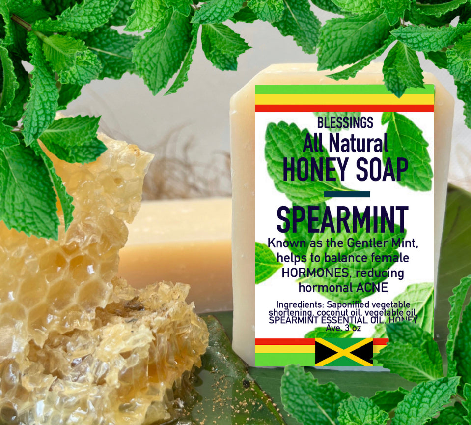 Honey Spearmint Soap