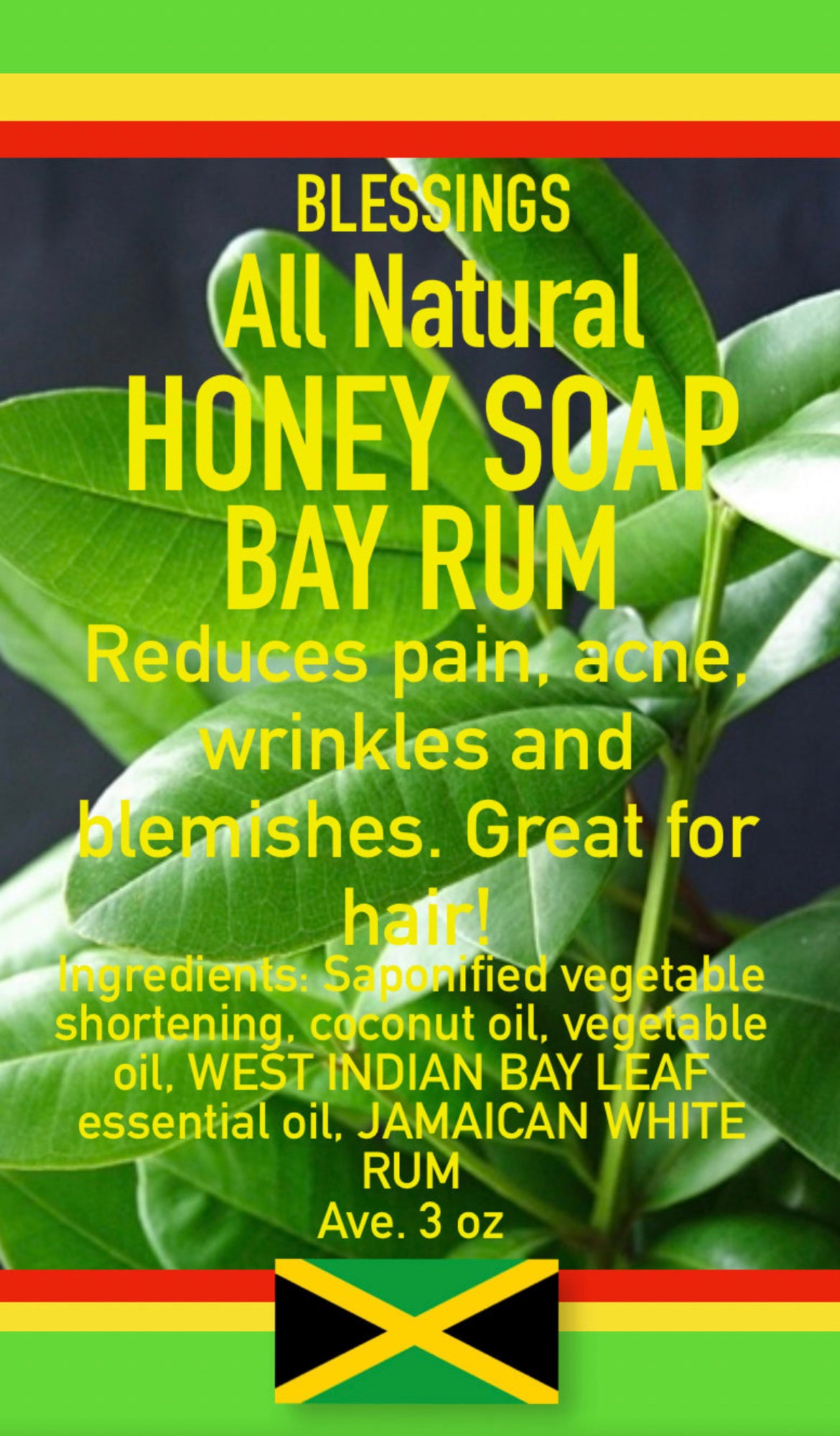 Honey Bay Rum Soap