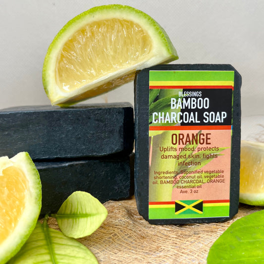 Bamboo Charcoal Orange Soap