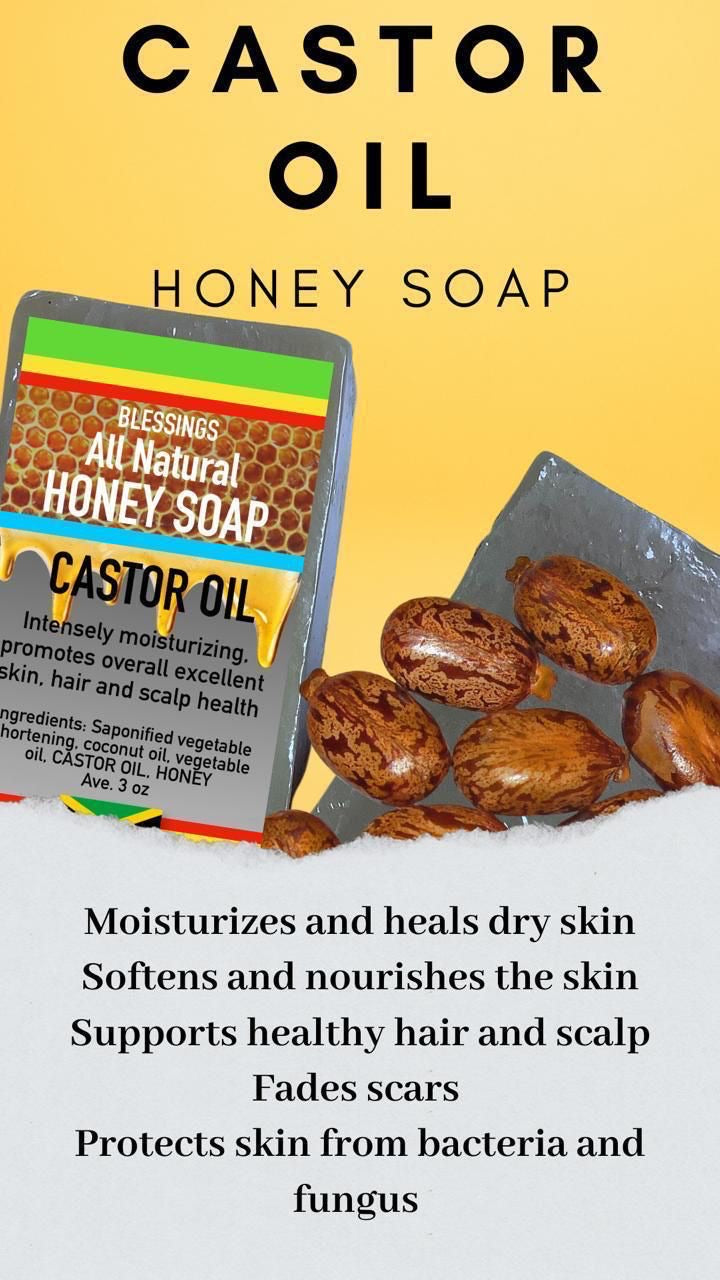 Honey Castor Oil Soap