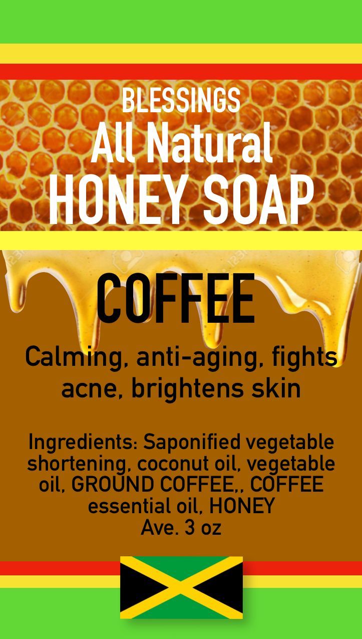 Honey Blue Mountain Coffee Soap