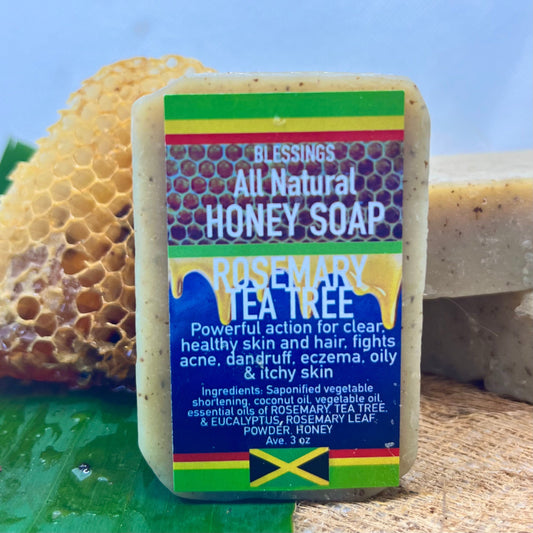 Honey Rosemary Tea Tree Soap