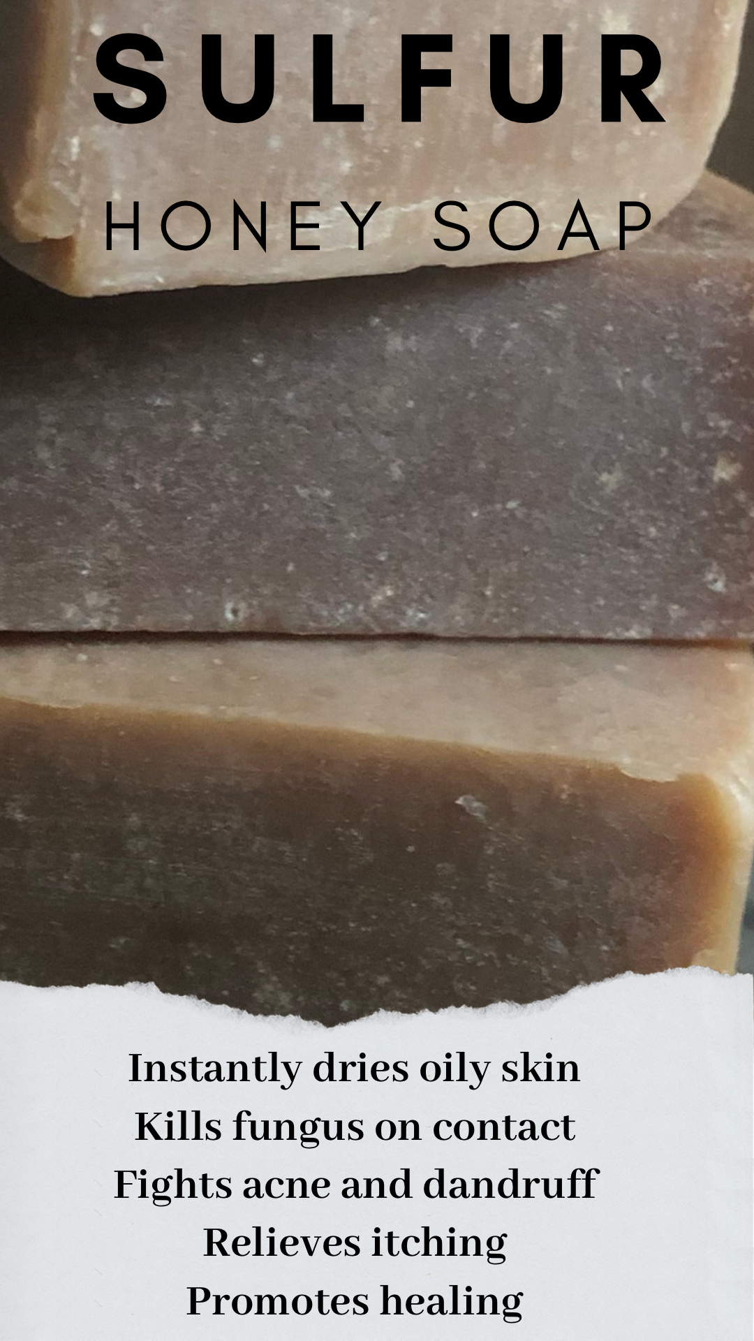 Honey Sulfur Soap